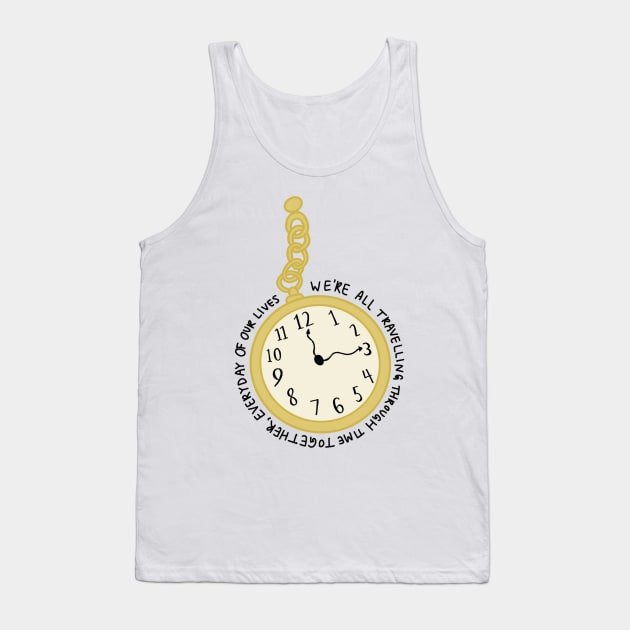 About Time Quotes Tank Top by Sofieq